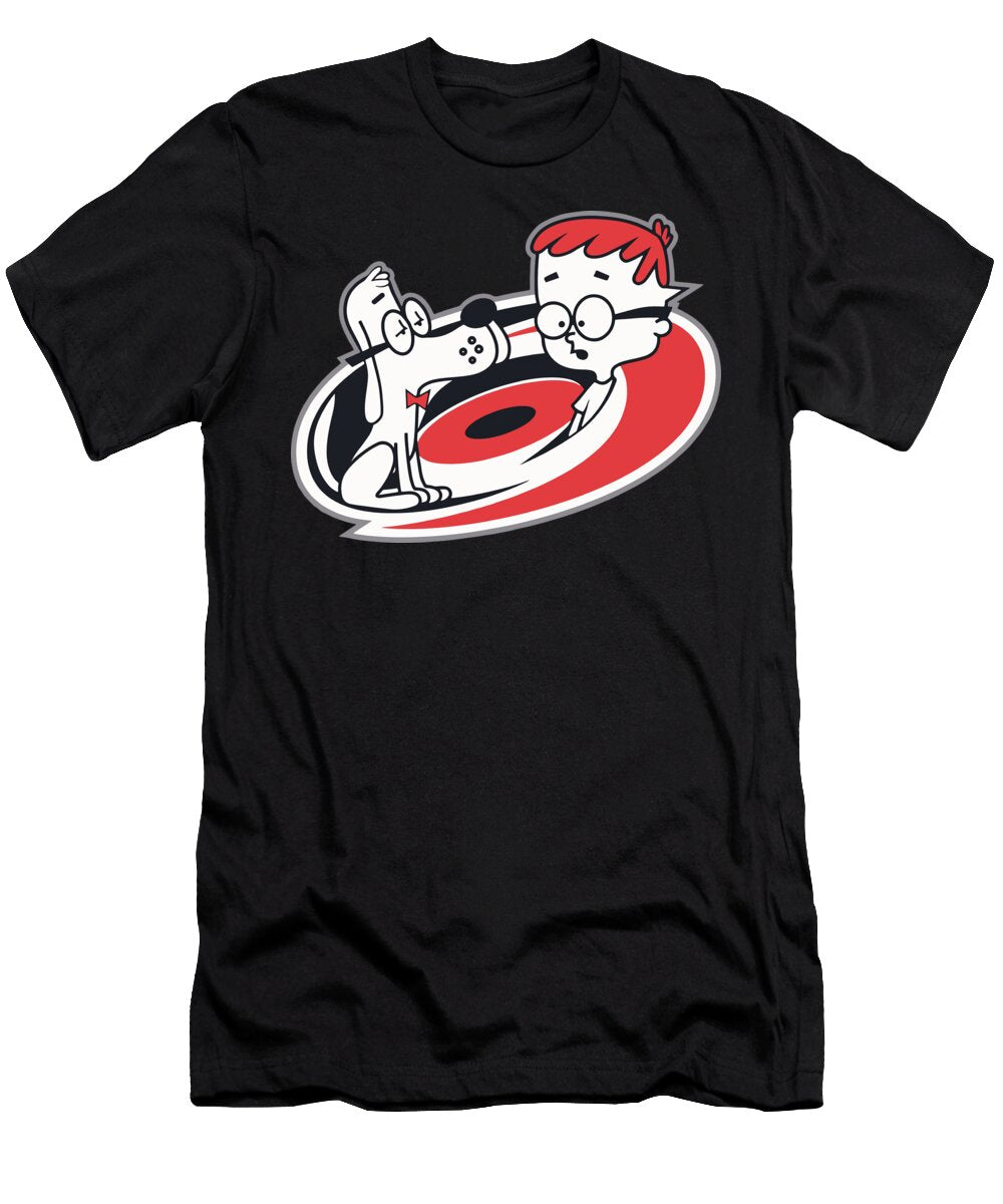 Carolina Hurricanes Mr Peabody and Sherman Huyen Vu T-Shirt
