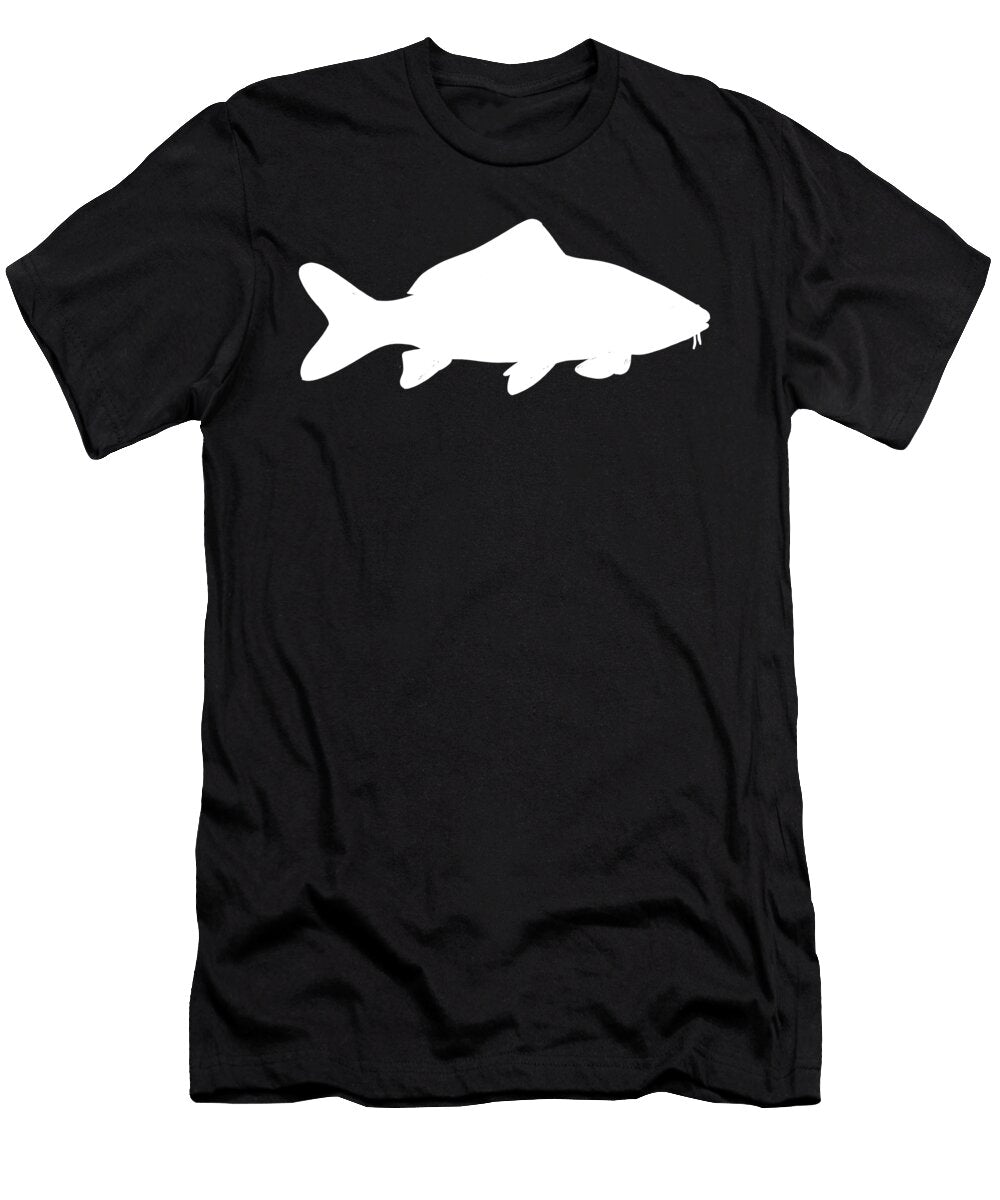 Carp Fishing Silhouette Freshwater Fish Gift Muc Designs T-Shirt
