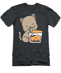 Cat Boba Tea Bubble Tea Anime Kawaii Vladimir Boyko T-Shirt