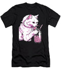 Cat Boba Tea Savor the Meow Mentpng 1 Irene Livingston T-Shirt