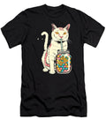 Cat Bubble Tea Gif Douxie Grimo Art T-Shirt