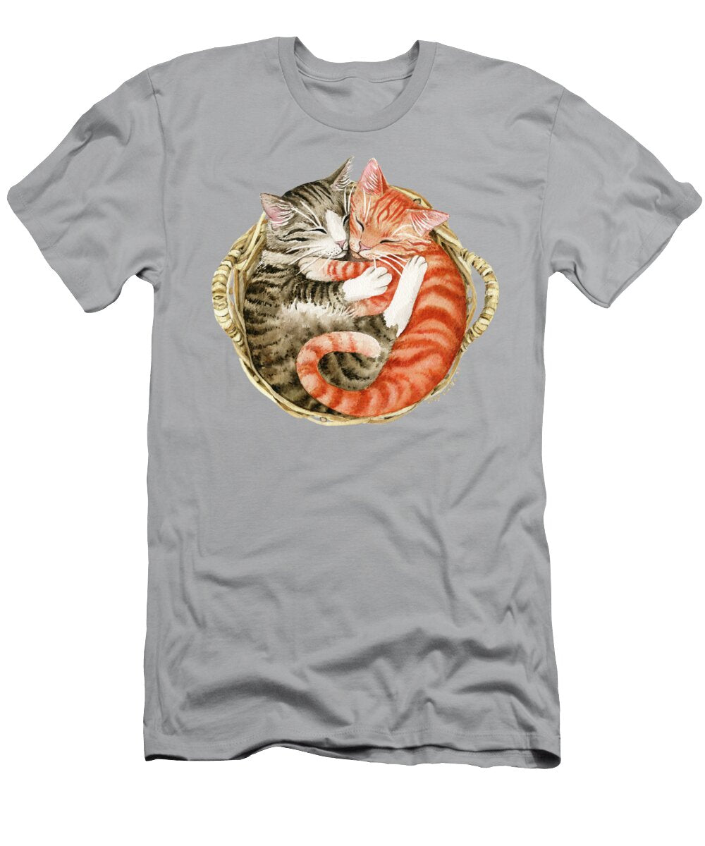 Cat Cuddles Tracy Lizotte T-Shirt