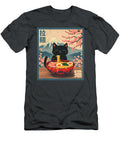 Cat Eating Ramen Anime Zyneu Gangd T-Shirt