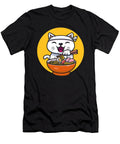 Cat Eating Ramen Japan Kitten Kitty Animal Pet Gift Thomas Larch T-Shirt