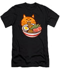 Cat Eating Ramen Japan Kitten Kitty Pet Animal Gift Thomas Larch T-Shirt