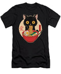Cat Eating Ramen Noodles Funny Kawaii Japanese Zyneu Gangd T-Shirt