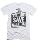 Cat Firefighting Professional Rescue Toms Store T-Shirt