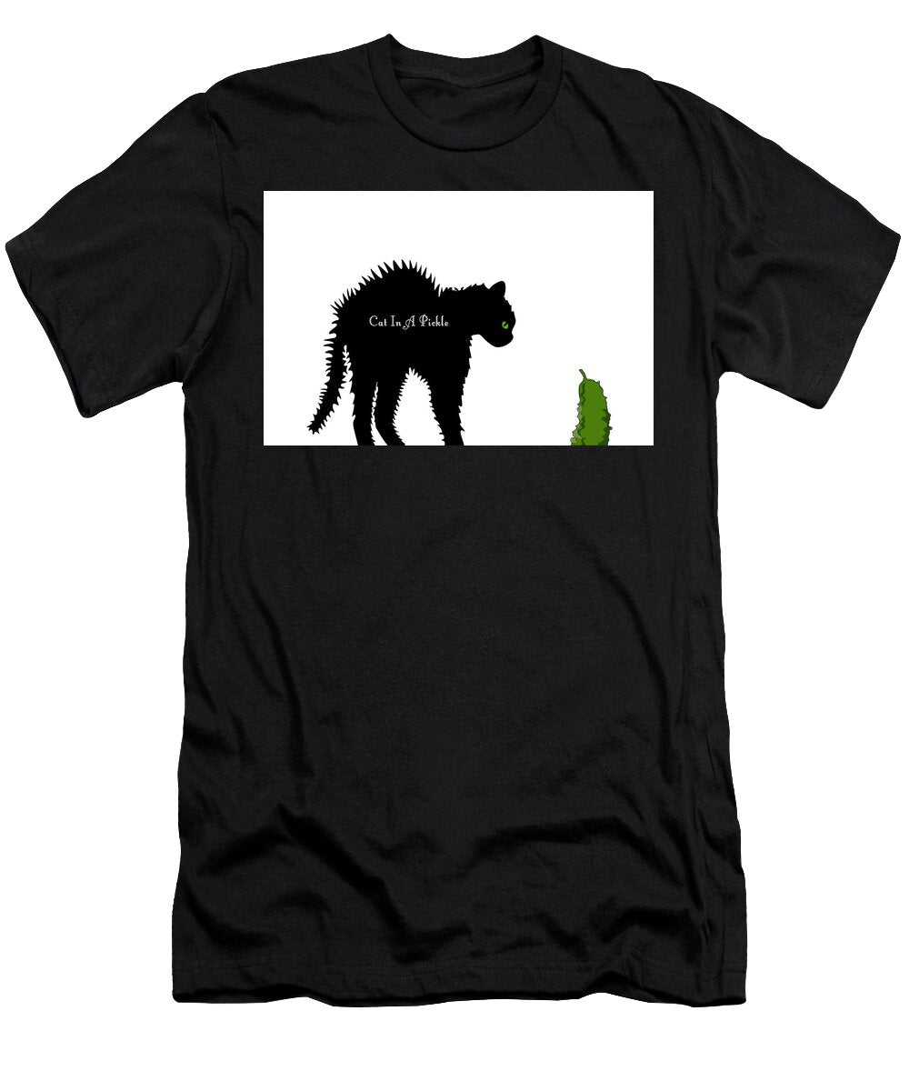 Cat in a Pickle Miki De Goodaboom T-Shirt