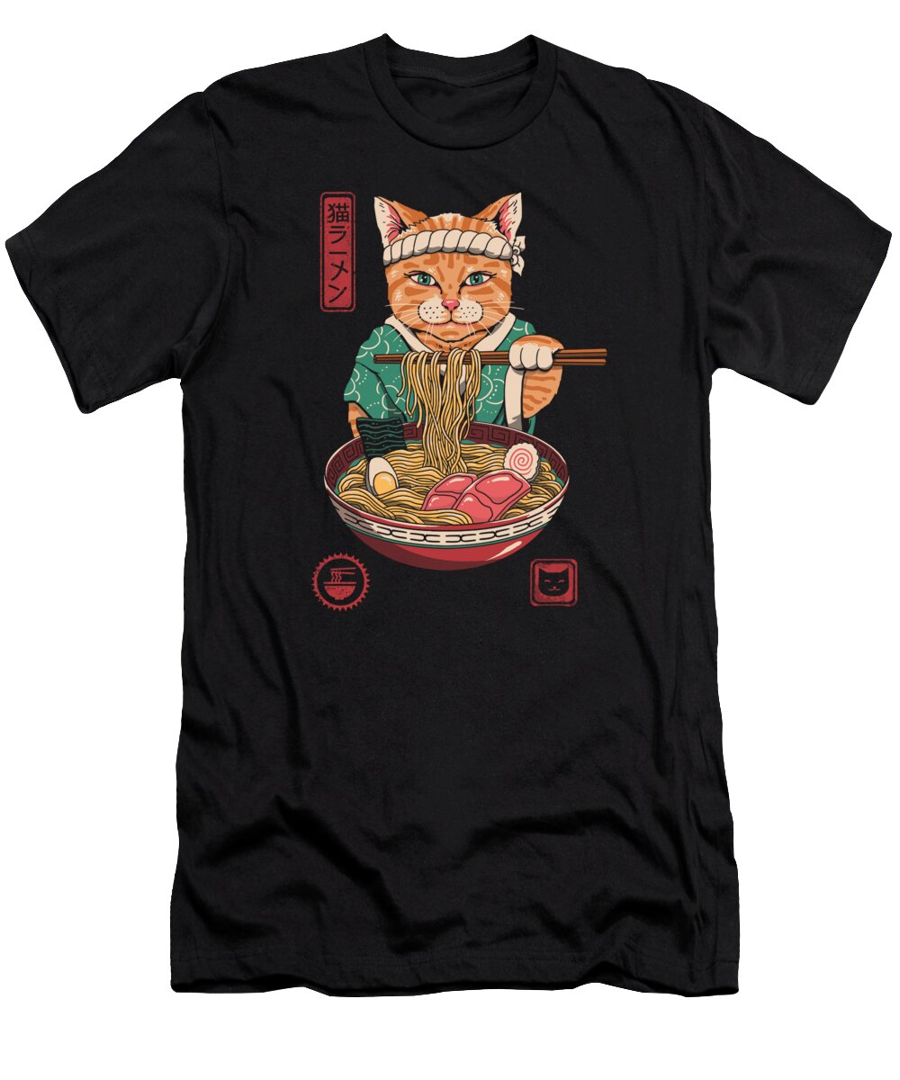 Cat Neko Ramen Vincent Trinidad T-Shirt