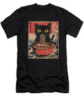 Cat Ramen Japanese Funny Graphic Kawaii Cat Gift Zyneu Gangd T-Shirt