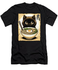 Cat Ramen Japanese Funny Graphic Zyneu Gangd T-Shirt