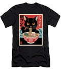 Cat Ramen Japanese Funny Kawaii Cat Graphic Zyneu Gangd T-Shirt