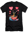 Cat Ramen Kawaii Japanese Inspired Art Maximilian Klein T-Shirt