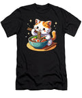 Cat Ramen Noodles Anime Kawaii Japanese Cat Zyneu Gangd T-Shirt
