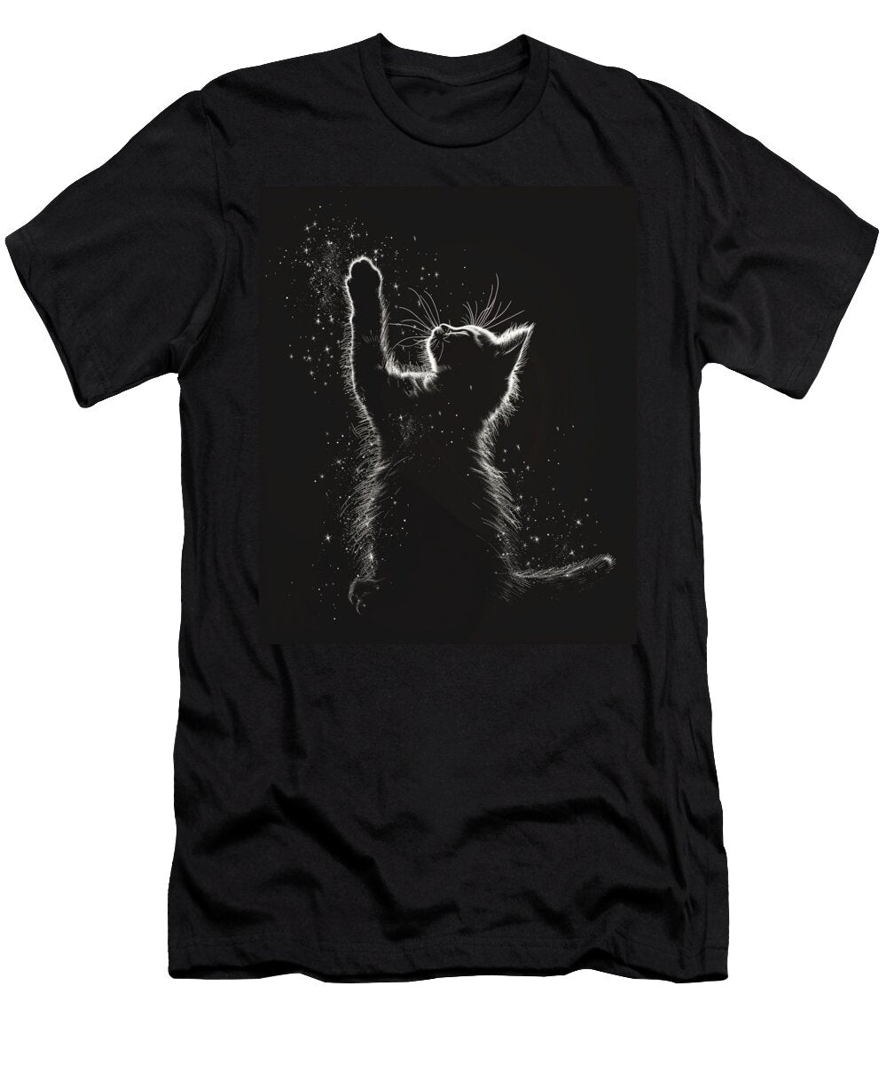 Cat Starry Constellation Merchandise Rush T-Shirt