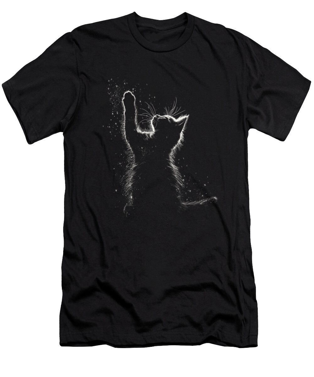 Cat Starry Sky Clothing Range Rush T-Shirt