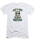 Cat with Matcha and Sunglasses Joanna Redesiuk T-Shirt