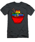 Cats in Ramen Anime Food Lgbtq Rainbow Flag Gay Pride Ally Jayce Tessa T-Shirt