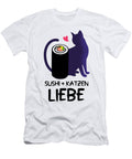 Cats Love to Eat Sushi I Rice Japan Tenshirt T-Shirt