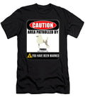Caution Area Patrolled By Poodle Security Jose O T-Shirt