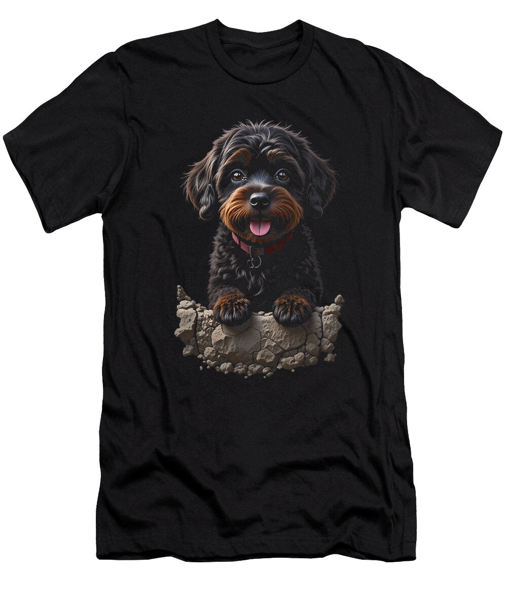 Cavapoo Dad Cockapoo Dad Poodle Labradoodle Sophie Eleanor T-Shirt