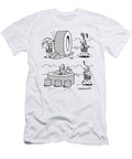 Caveman Turning the Wheel Into a Bar Paul Tarnowski T-Shirt