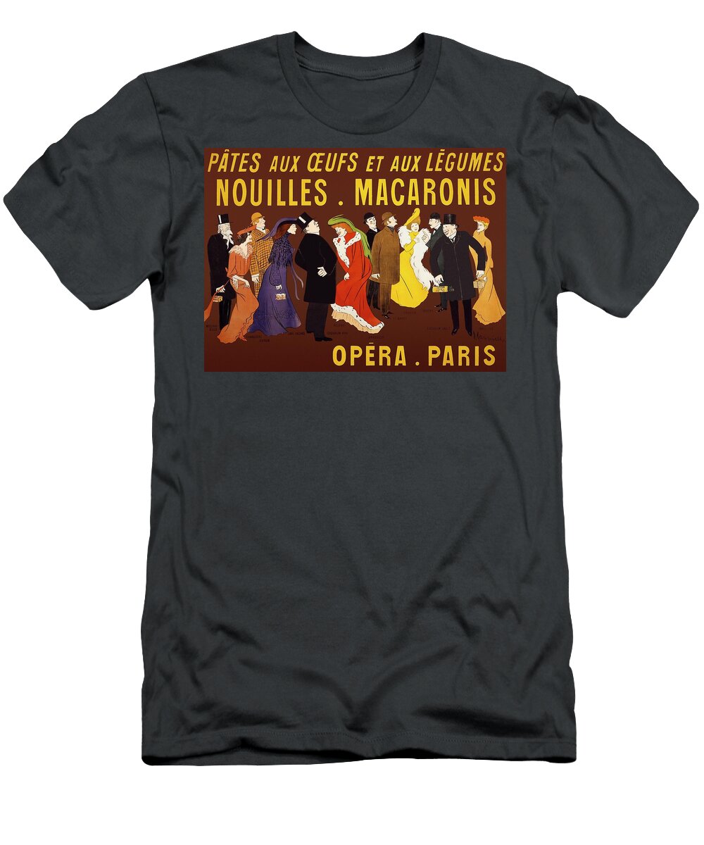Celebrities Holding Packages of the Product 1901 By Leonetto Cappiello Art Nouveau T-Shirt