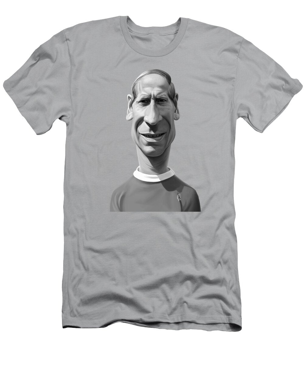 Celebrity Sunday Bobby Charlton Rob Snow T-Shirt