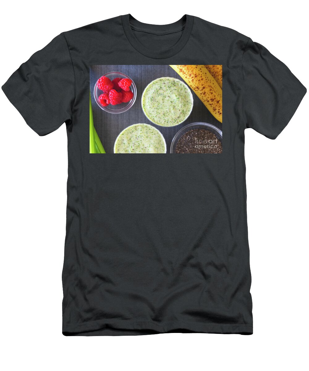 Celery Banana Smoothie with Chia Seeds Hanna Tor T-Shirt