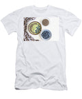 Celery Spinach Banana Smoothie with Chia Seeds in a Bowl Served with Fresh Blueberries Hanna Tor T-Shirt