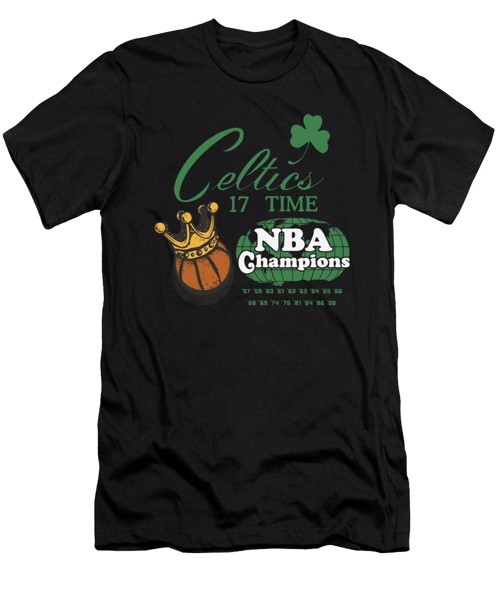 Celtics 17 Time NBA Champions Boston Celtics Creator Designs T-Shirt