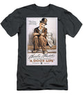 Charlie Chaplin Dogs Life Poster Tom Hill T-Shirt
