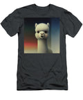 Charming Alpaca with Colorful Background Fabrizio Cassetta T-Shirt