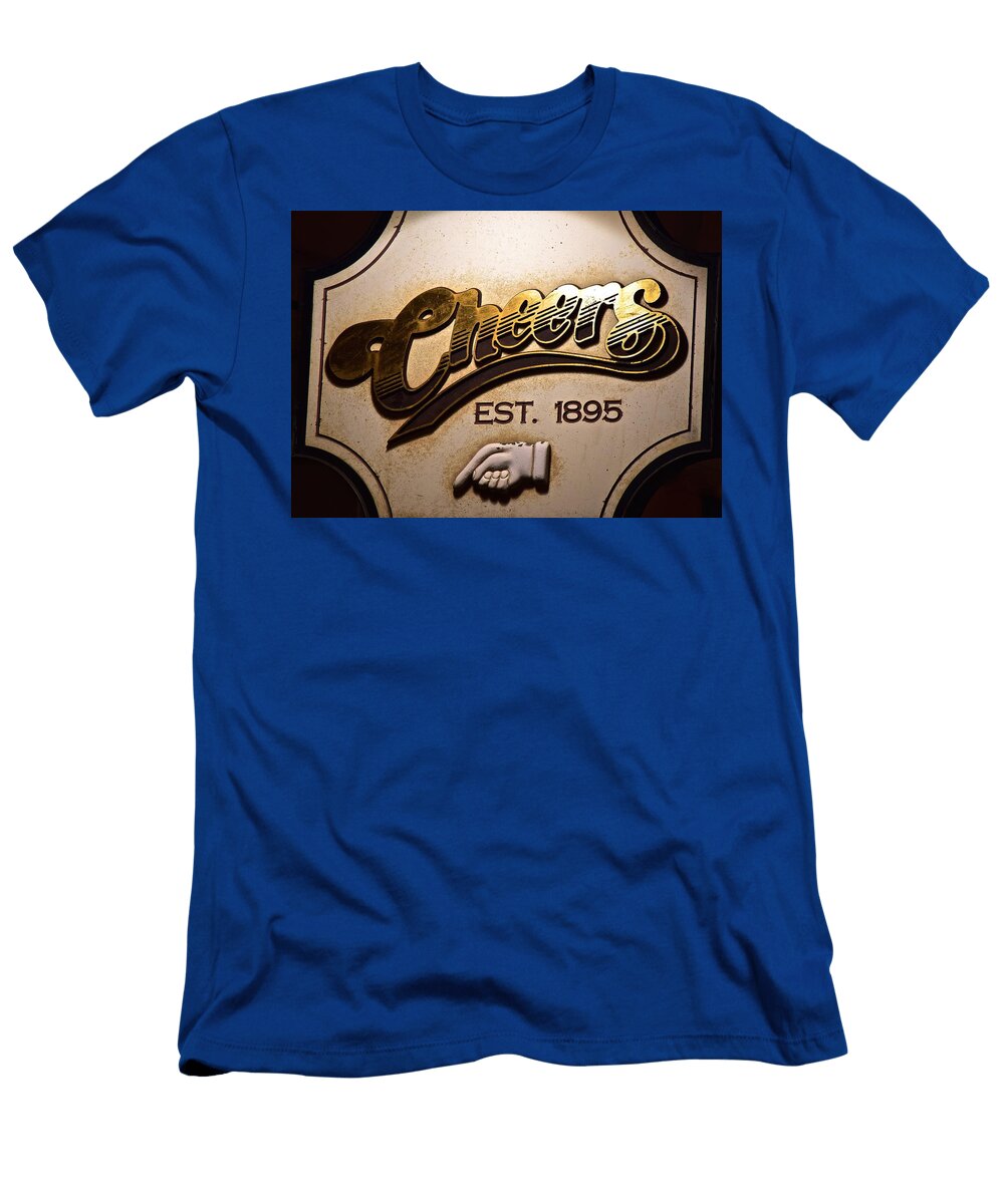 Cheers Est Eighteen Ninety Five Frozen in Time Fine Art Photography T-Shirt