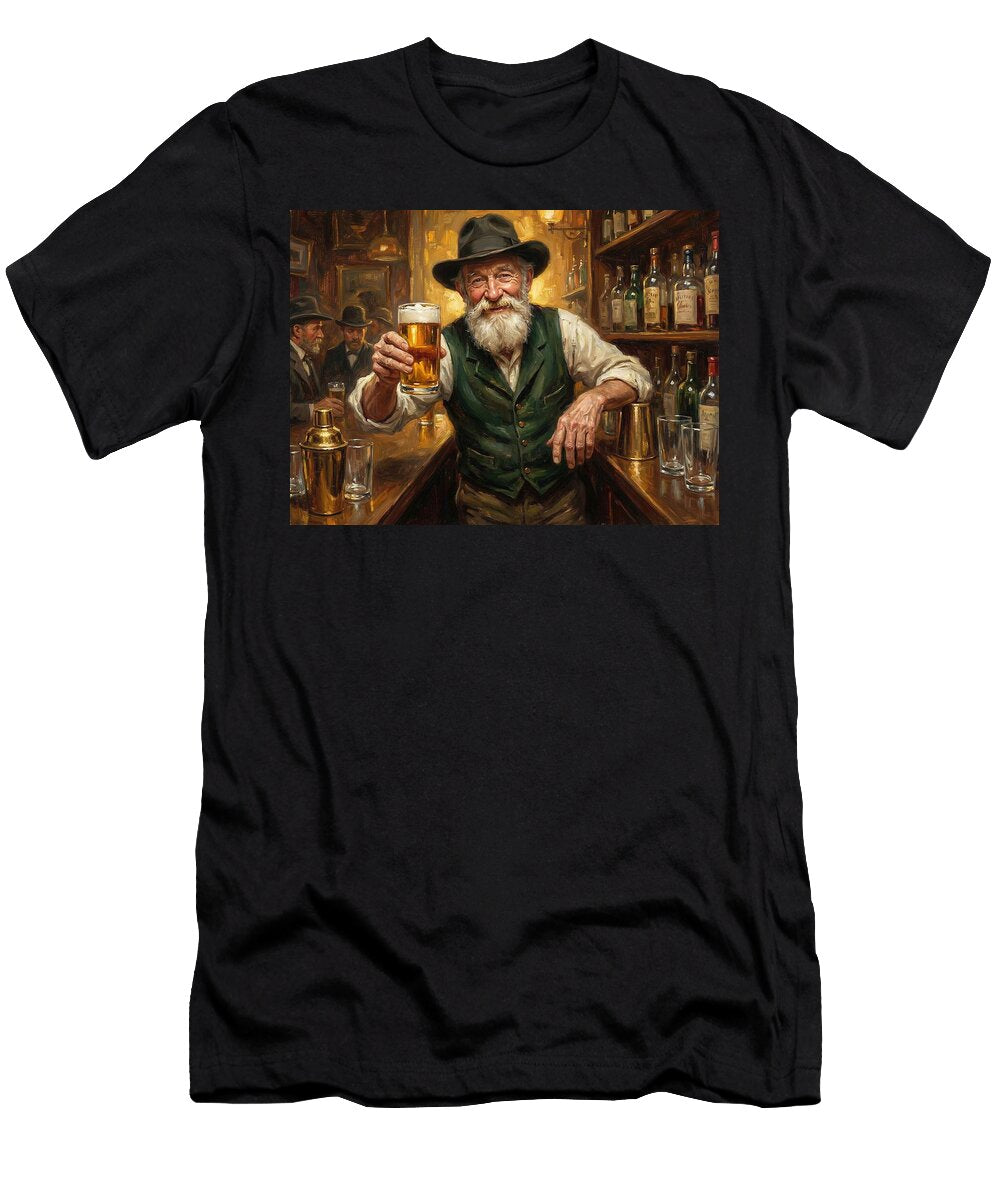 Cheers From the Vintage Pub Vincent Monozlay T-Shirt