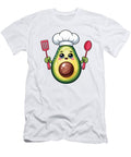 Chef Avocado with Utensils Joanna Redesiuk T-Shirt
