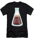 Chemistry Laboratory Glass with Latte Macchiato Licensed Art T-Shirt