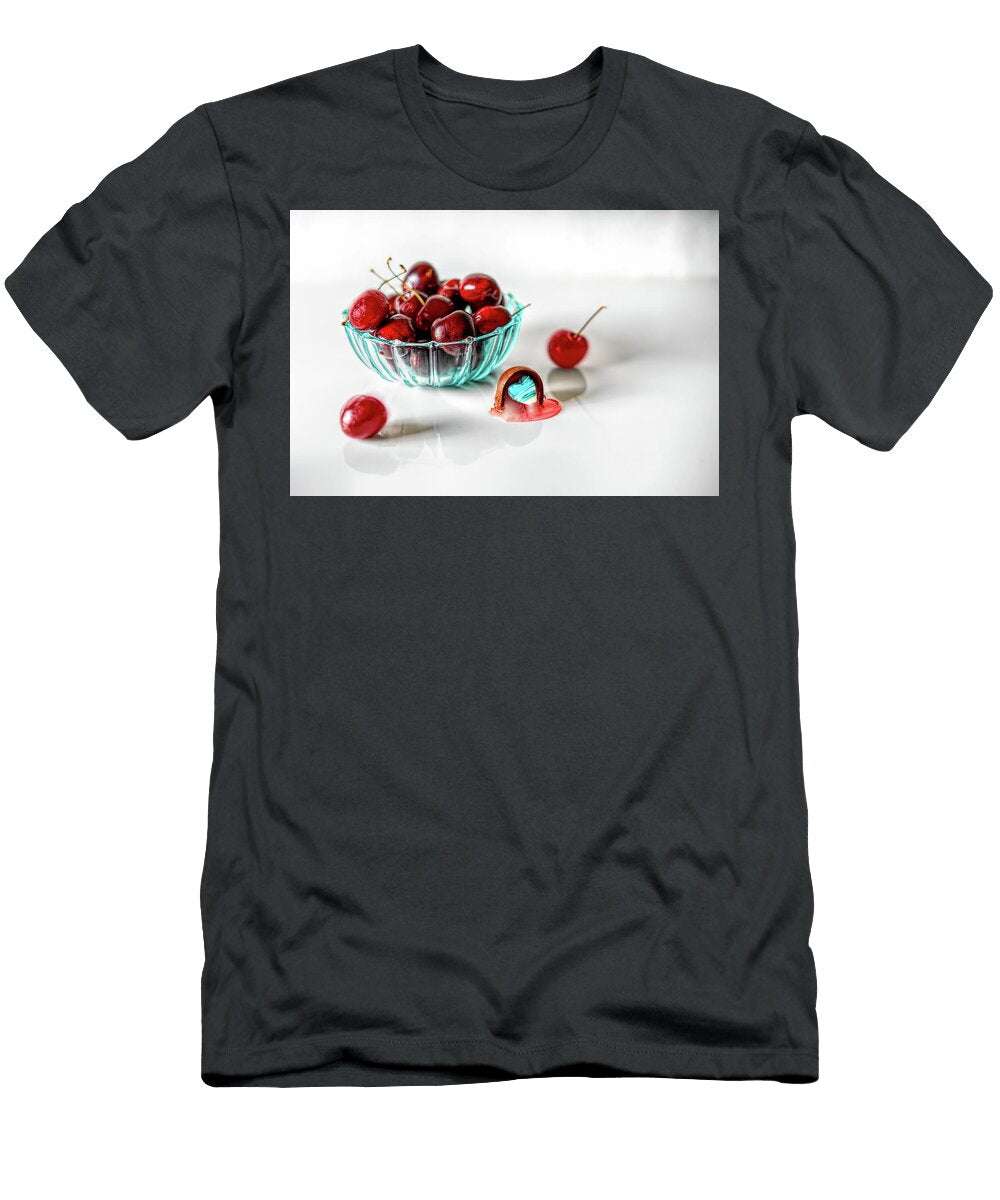 Cherry Cordial Heart Sharon Popek T-Shirt