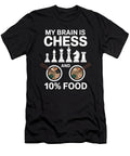 Chess and Food Humor Joanna Redesiuk T-Shirt