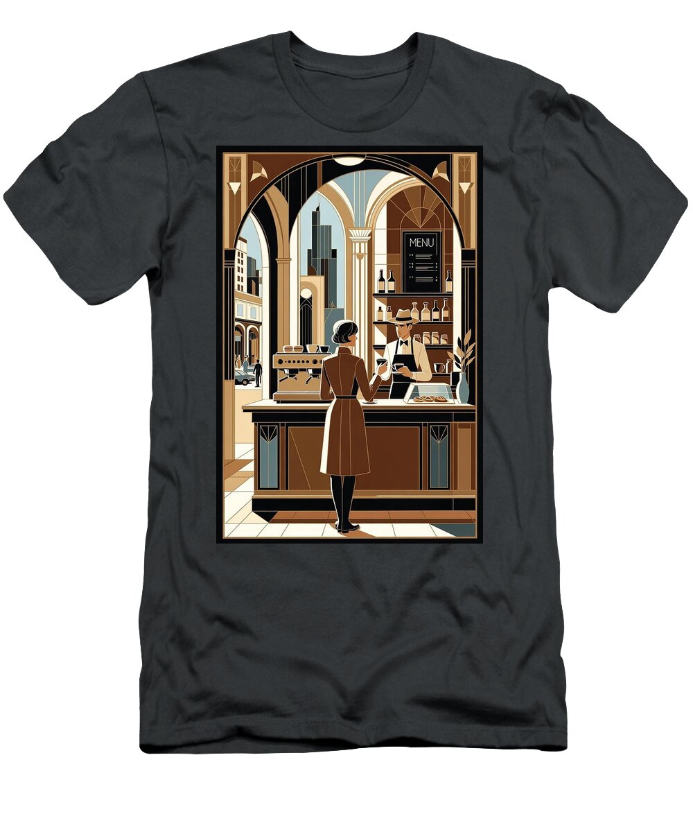 Chic Coffee Shop Yanito Freminoshi T-Shirt