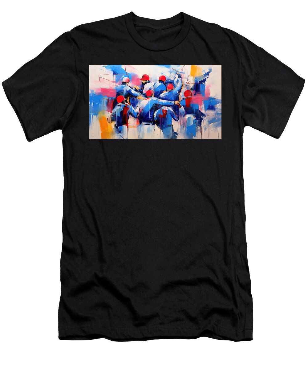 Chicago Baseball Artwork Lourry Legarde T-Shirt
