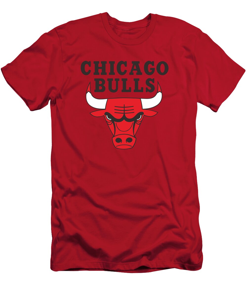 Chicago Bull Basketball Team Red Logo Jones Dvm Nathaniel T-Shirt