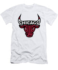 Chicago Bulls Logo Rosa English T-Shirt