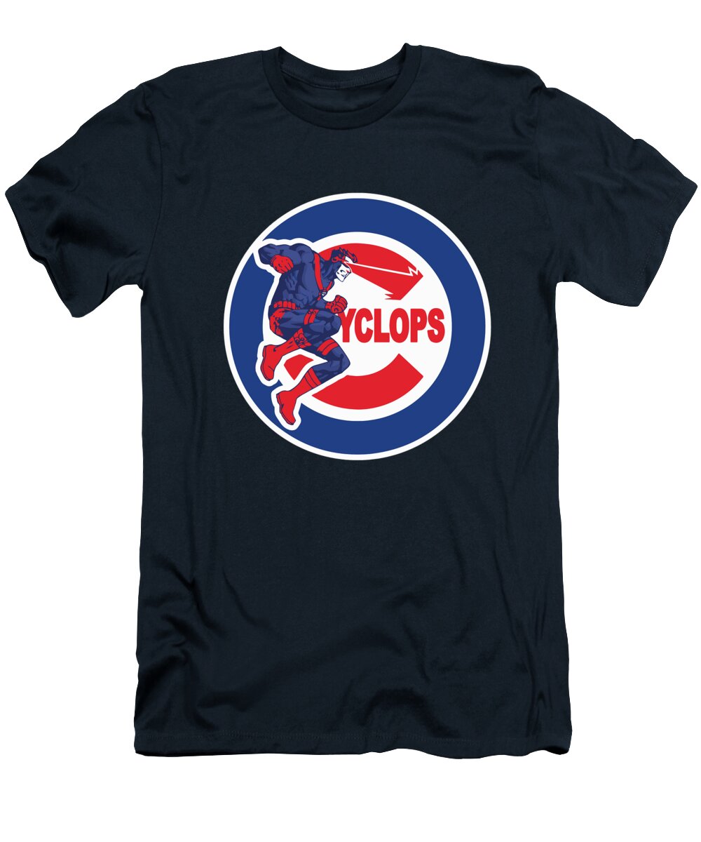 Chicago Cub Cyclops Huyen Vu T-Shirt