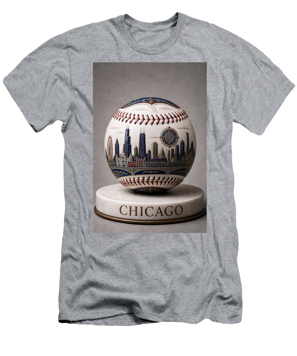 Chicago Skyline Luxury Baseball Max Freeman T-Shirt