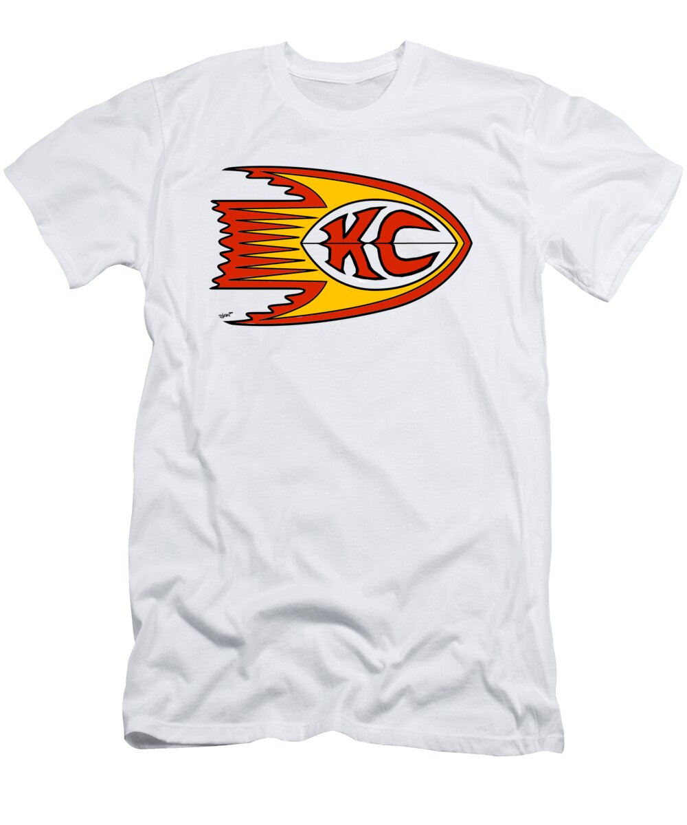 Chiefs Aero Stream Four David Luebbert T-Shirt