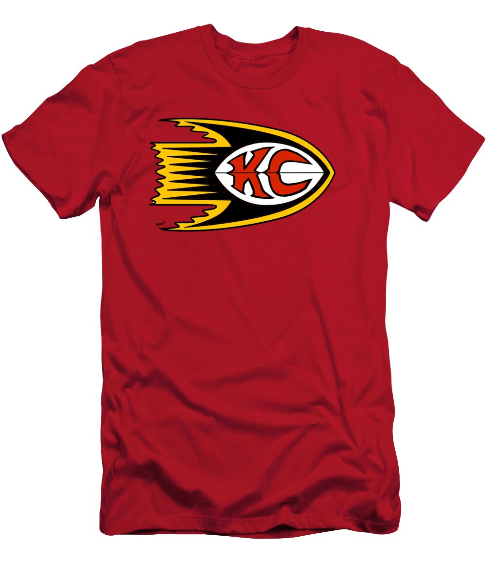Chiefs Aero Stream Nine David Luebbert T-Shirt
