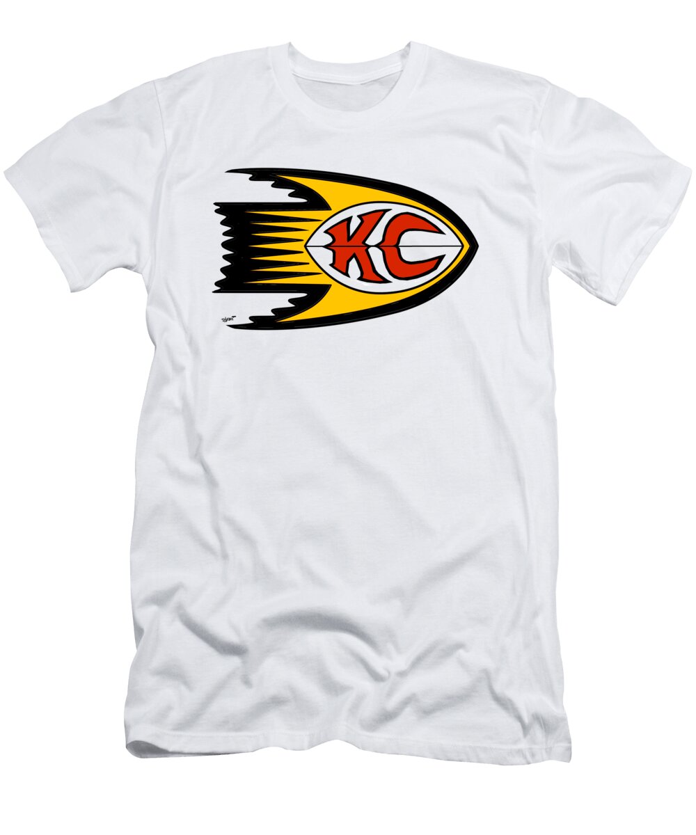 Chiefs Aero Stream Three David Luebbert T-Shirt
