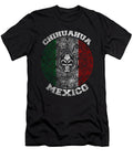 Chihuahua Aztec Mayan Calendar Skull Mexico Pride Shannon Nelson Art T-Shirt