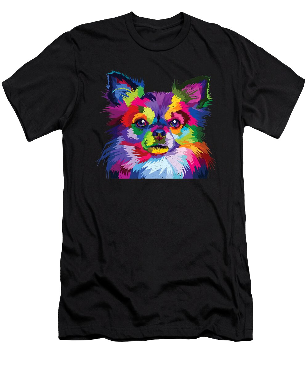 Chihuahua Dog Lover Pet Mom Chihuahua Shannon Nelson Art T-Shirt